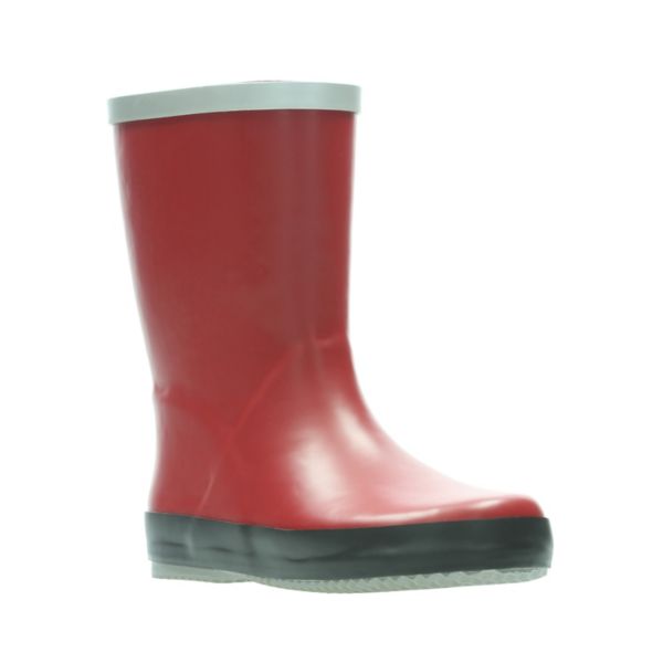Clarks Girls Tarri Splash Wellies Red | CA-6501342